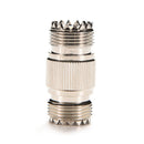 Uhf Pl-259 So-239 Female To Uhf Female Jack Rf Straight Connector Adapter AU FT