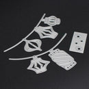 3pcs Conch Lantern Cutting Die Stencil Scrapbook Embossing Folder DIY Craft