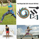11pcs/set Pull Rope Fitness Exercises Resistance Bands Fitness Pull Rope