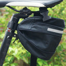 Cycling Bike Bicycle Strap-on Bag Pouch Frame Top Tube Front Triangle Saddle