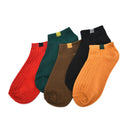 Women Socks Happy Fashion Ankle Funny Socks Women Cotton Embroidered Express- OZ