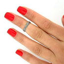12PCS/Set Celebrity Jewelry Retro Adjustable Cuff Toe Finger Foot Midi Ring