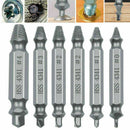 6Pcs Double Side Damaged Screw Extractor Drill Bits Out Bolt Stud Car Tool Y5Y4