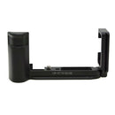 Removable Camera L Plate Aluminum Alloy & 1/4'' Screw Holes for Fuji X-T10