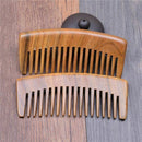 Natural Green Sandalwood Comb Wooden Massage Present Comb