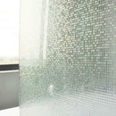 Mosaic PVC Waterproof Anti Oil Frosted Opaque Glass Window Decorative Film