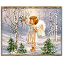 5D DIY Diamond Painting Little Angel Cross Stitch Embroidery Rhinestones