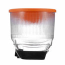3pcs Lambency Flash Diffuser White Orange Cloud Covers Set for Speedlite K1B