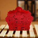 50pcs Luxury Sweet Cake Gift Candy Boxes Table Decoration Wedding Party KFZ