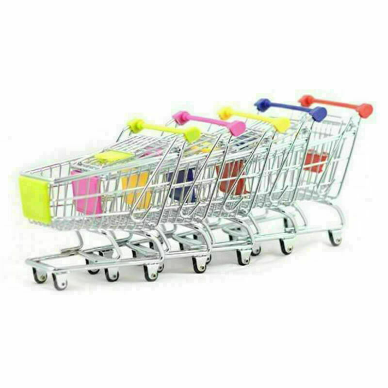 HOT Parrot Bird Toys Supermarket Shopping Cart Intelligence Growth Growth E K1W2