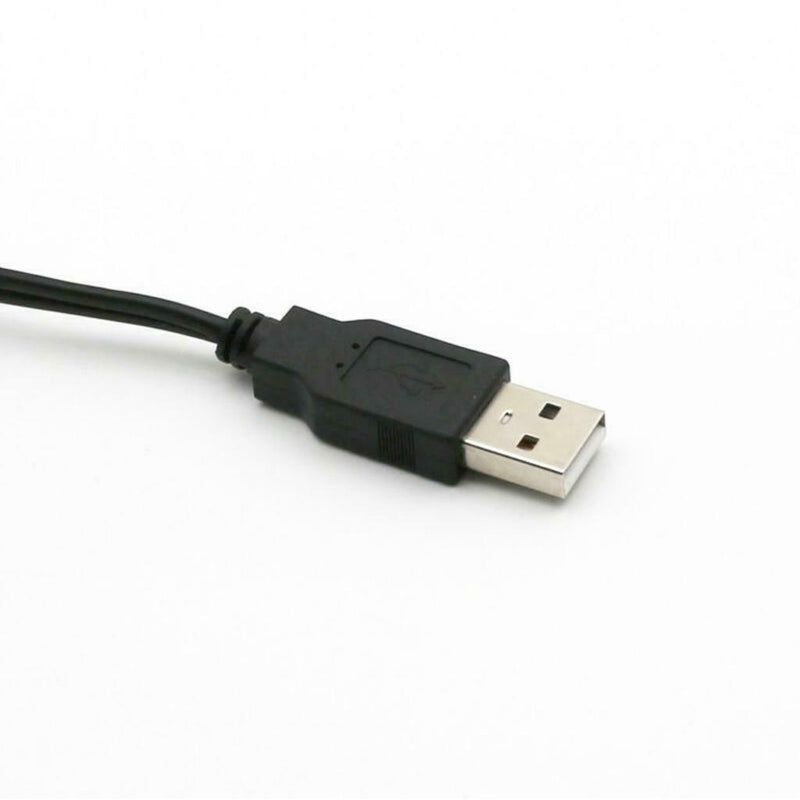 USB To 2 RCA Cable USB Adapter To Audio Jack Easy Operation Cable