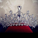 Wedding Bridal Crystal Rhinestone Hair Headband Crown Comb Tiara Prom  Pageant H