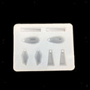 8 Designs Geometric Silicone Mold Suitable for Beading Making