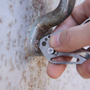 Outdoor Survival Camping EDC Multi-Tool Gear Carabiner Keychain Holder Climb