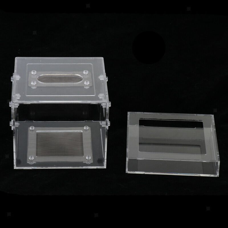 Breeding Box Clear Acrylic Case Habitat for Mini Pet House for Reptiles