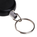 Fishing Zinger Retractor Key Ring Holder Retractable 60cm Anti Lost Steel Cable