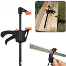 4 Inch Wood Working Bar F Clamp Grip Ratchet Release Squeeze Kit DIY Hand Tools