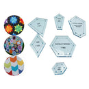 300x Hand / Machine Sewing Quilting Templates Piecing Tools for Sewing Craft