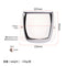 Chrome Plated Pickup & Bridge Plate Cover for Jazz Bass Electric Bass Guitar