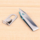 Mini Stainless Steel Forceps Outdoor Travel Survival Tool Key Ring Tweezers