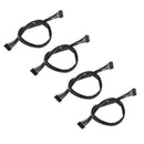 4pcs ESC Regulator Brushless Cable Sensor Cable Motor Cable Accessories For 4WD