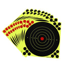 10 sheets/set Shooting Targets Glow Florescent Paper Target for Hunting Ar BX