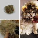Creative Cute Pet Costume Lion Mane Wig Hat for Dog Cat Funny Dress Up