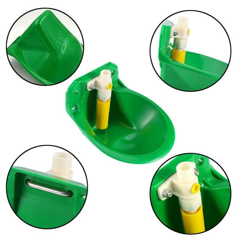 Automatic Bowl Water Trough Drinker Dispenser Horse Sheep Piglets Water DrinX6E5