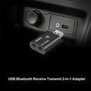 2 in 1 Bluetooth Dongle 3.5mm AUX Audio Wireless Stereo Adapter for Car Kit PC