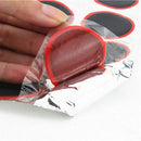48pcs 25mm Bike Bicycle Cycling Tire Tyre Tube Puncture Repair Rubber Patch Kit