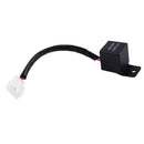 Black Motorcycle Bike 2 Pin 12V LED Turn Indicator Light Flasher Blinker Re V8N6