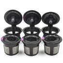 6PCS Reusable K-Cup Coffee Capsule for Keurig 2.0 & 1.0 Brewers Refillable