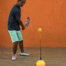 Portable Tennis Training Practice Trainer Swing Tool Machine Ball J9A0 U9N9