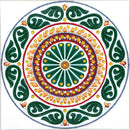 5D DIY Special Shaped Diamond Painting Flower Pattern Cross Stitch Ornament