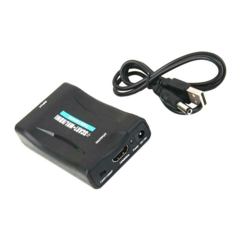 1080P SCART To HDMI Video Audio Upscale
