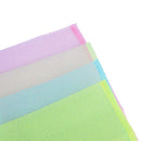 30*90cm Nylon Soft Bath Body Wash Towel Scrub Bath Exfoliating Cloth Random  JR