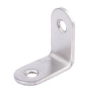 10Pcs Screw Mounted Furniture 90 Degree Angle Corner Bracket 30x30mm