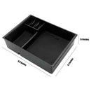 Car Armrest Box Center Console Storage Tray with Non-slip Mat Auto Accessories