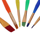 6 pcs Painting brush Fondant dusting tool set for sugar cake Powder sugar D P1X2