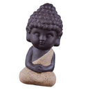 Chinese Tea Pet, Little Buddha Statue Monk, For Kung Fu Tea Tray Decor YLW
