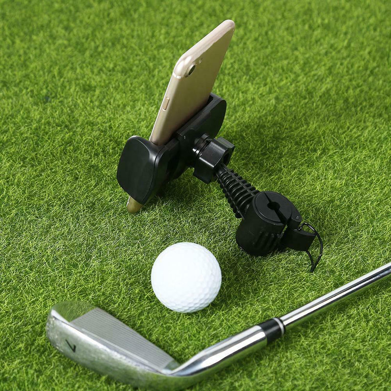 Rotatable Golf Swing Record Phone Holder Mobile Phone Clip Stand Bracket