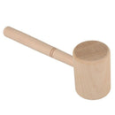 Wood Hammer Leather Carving Hammer Printing Tool Diy Craft Cowhide Punch Se B5V4