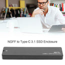 USB 3.1 SSD Hard Drive Enclosure to NGFF SATA M.2 External Hard Disk Case for PC