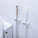 Adhesive Wall Mounted Mop Holder Broom Hanger Clip Hook Bathroom Organizer OZ