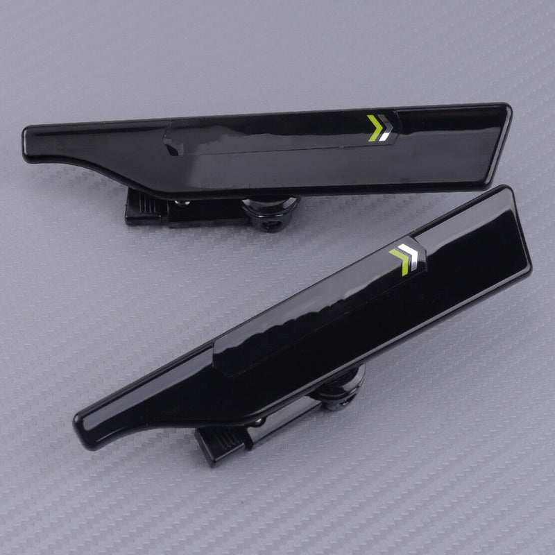 2pcs Universal Black Wiper Stand Windshield Wiper Wiper Blade Protector Spoiler