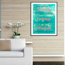 5D DIY Full Drill Diamond Painting English Phrase Cross Stitch Embroidery