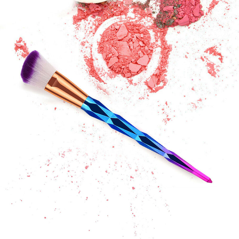 Diamond Makeup Brush Powder Foundation Blush Blending Brush (ZZ-10-H-11) A