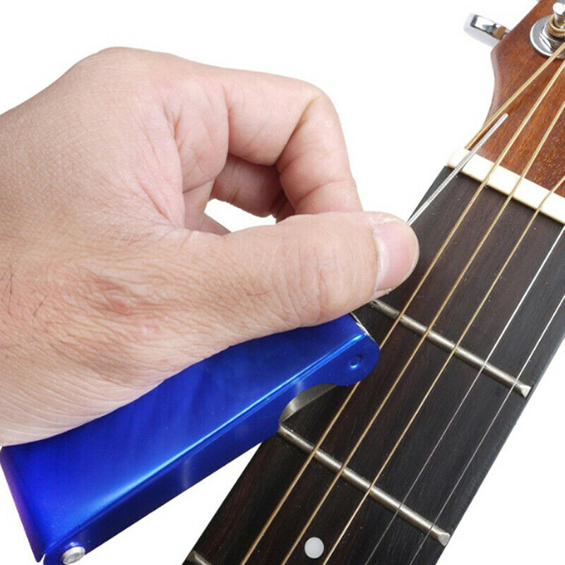 1set Guitar Bass Ukulele Nut Bridge Saddle Grooves Sanding File Tool KitSande Kw