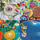 Rainbow Color Embroidery Thread Cross Stitch Threads Bracelets Floss Crafts