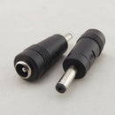 2x DC power 4.0 x 1.35mm male To 5.5 x2.1mm female adapterconnector ultrabook %o